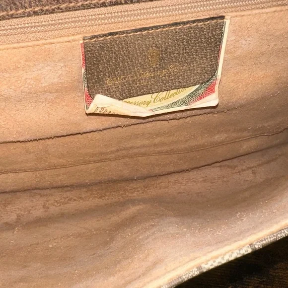 Authentic Vintage Gucci Brown GG Canvas Shoulder Bag Crossbody - Picture 5 of 14